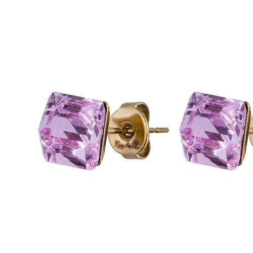 Пусеты Fiore Luna  Pink, SWE2127/2 P G фото 3